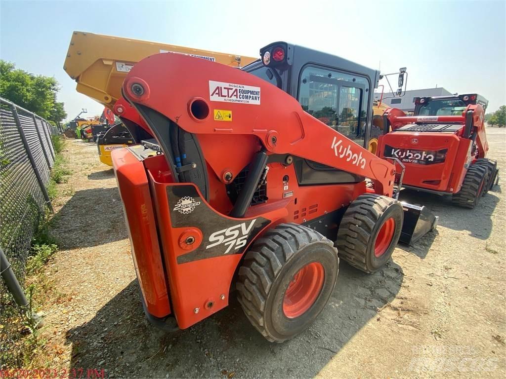 Kubota SSV75 Krautuvai su šoniniu pasukimu