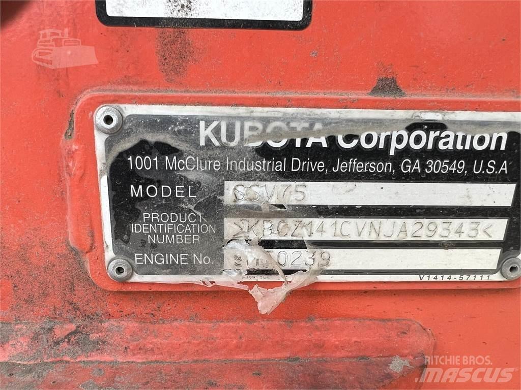 Kubota SSV75 Krautuvai su šoniniu pasukimu