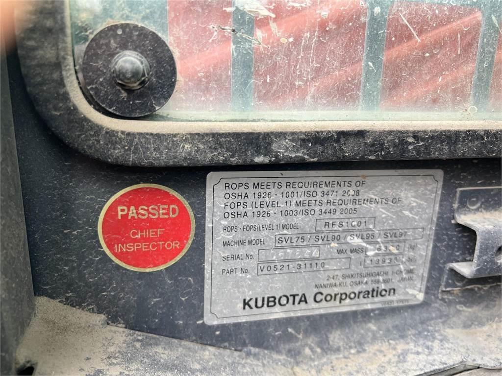 Kubota SVL75-2 Krautuvai su šoniniu pasukimu