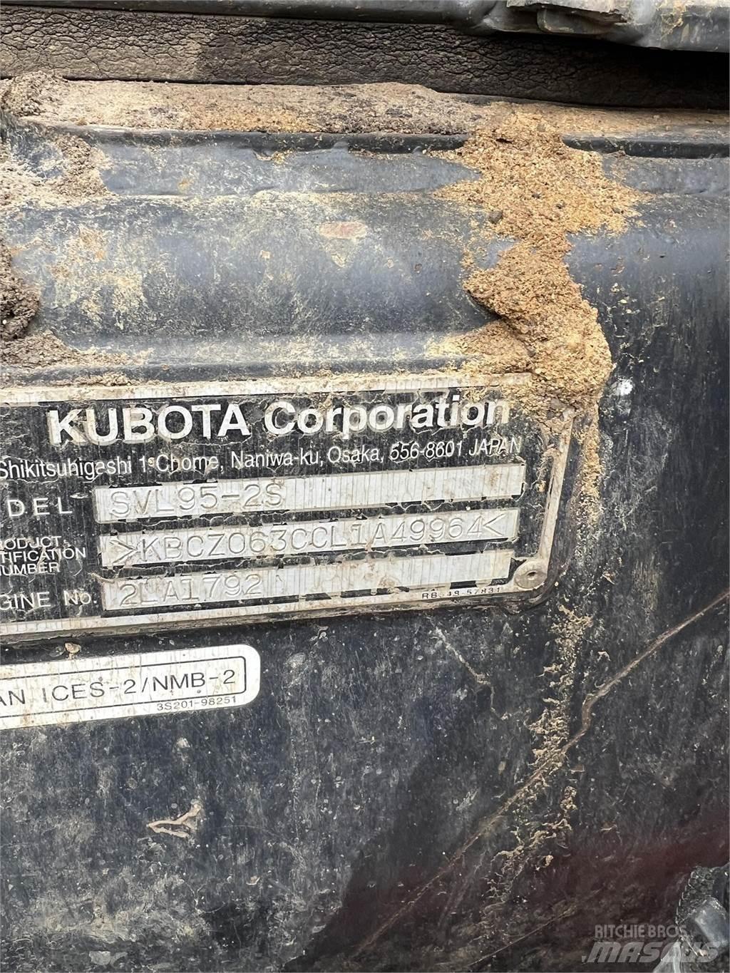 Kubota SVL95-2S Krautuvai su šoniniu pasukimu