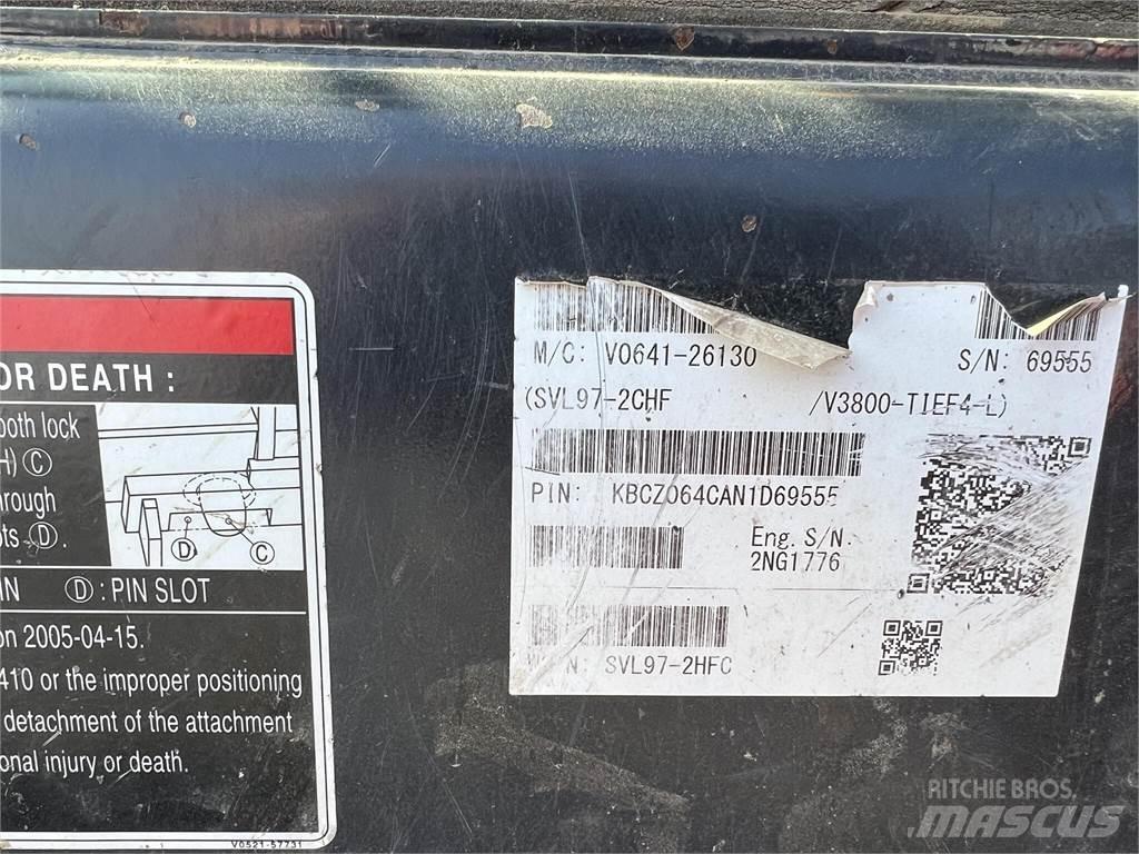 Kubota SVL97-2 Krautuvai su šoniniu pasukimu