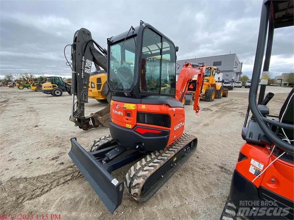 Kubota U27-4 Mini ekskavatoriai < 7 t