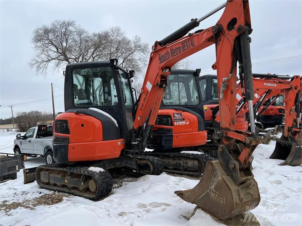 Kubota U35 Mini ekskavatoriai < 7 t