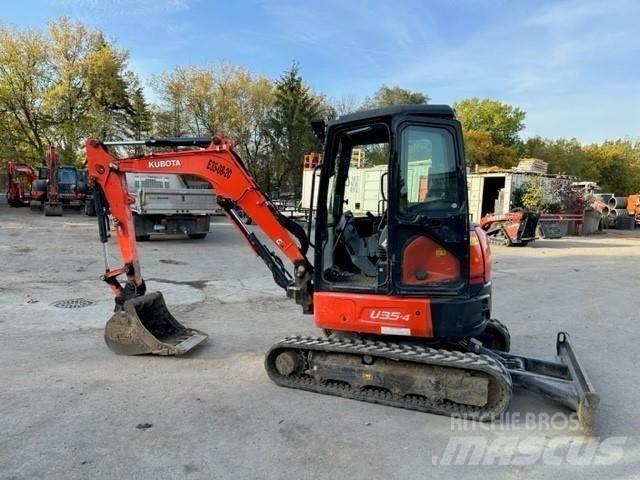 Kubota U35 Mini ekskavatoriai < 7 t