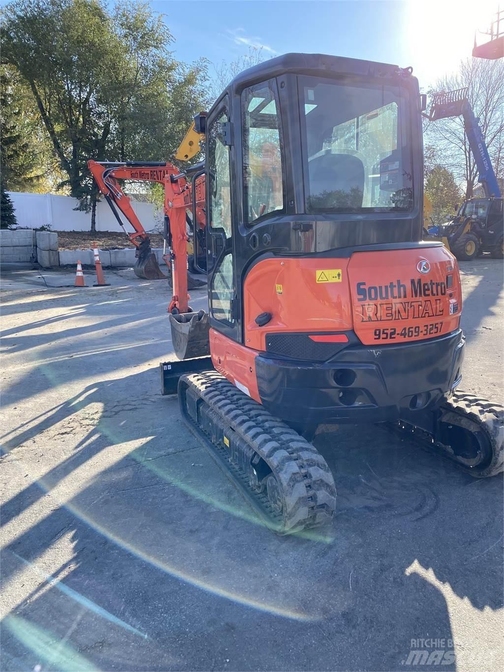 Kubota U35-4 Mini ekskavatoriai < 7 t