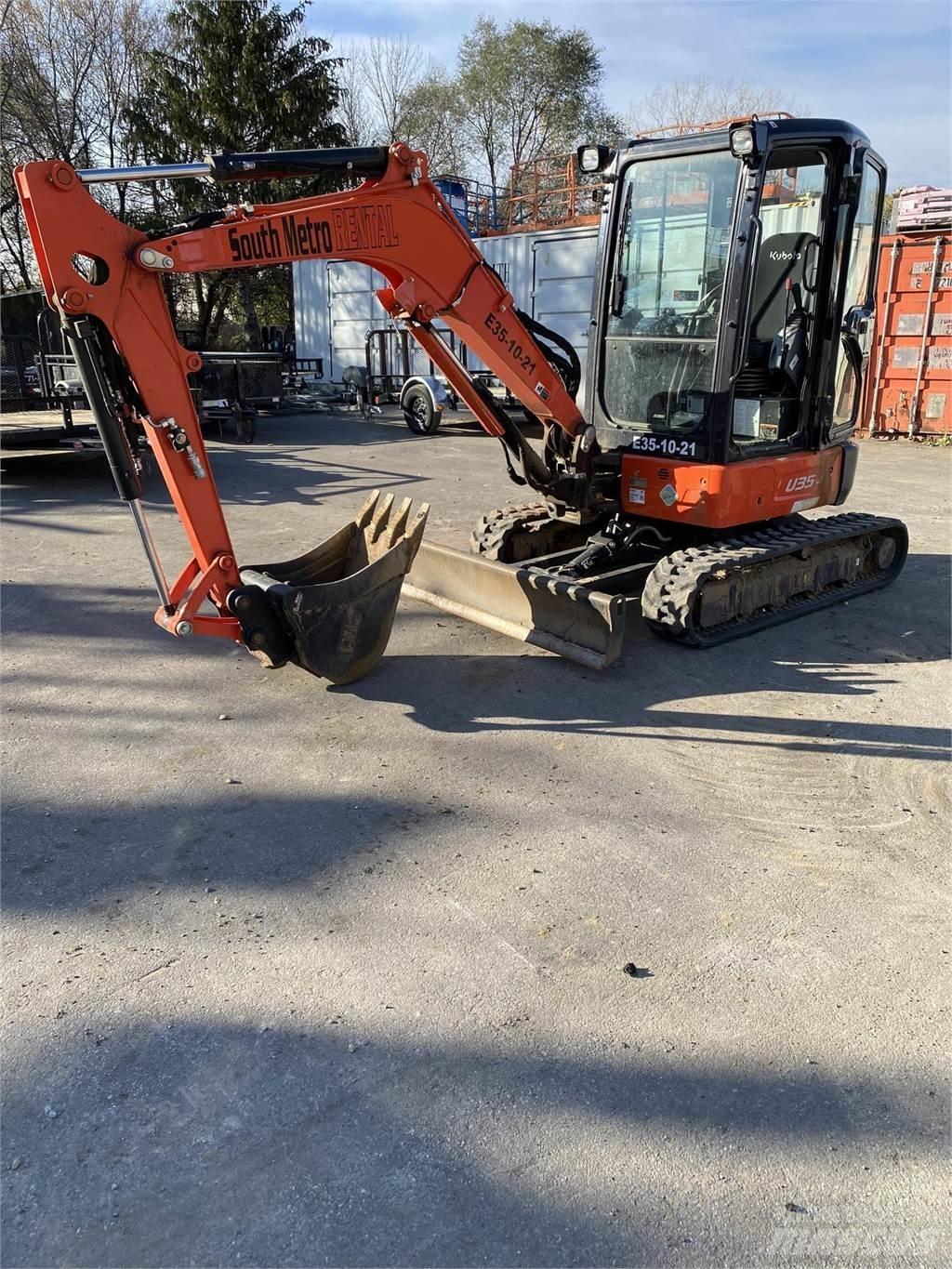 Kubota U35-4 Mini ekskavatoriai < 7 t