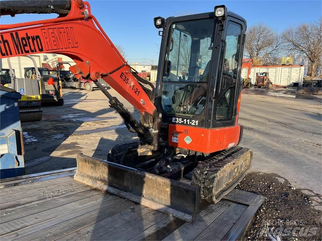 Kubota U35-4 Mini ekskavatoriai < 7 t