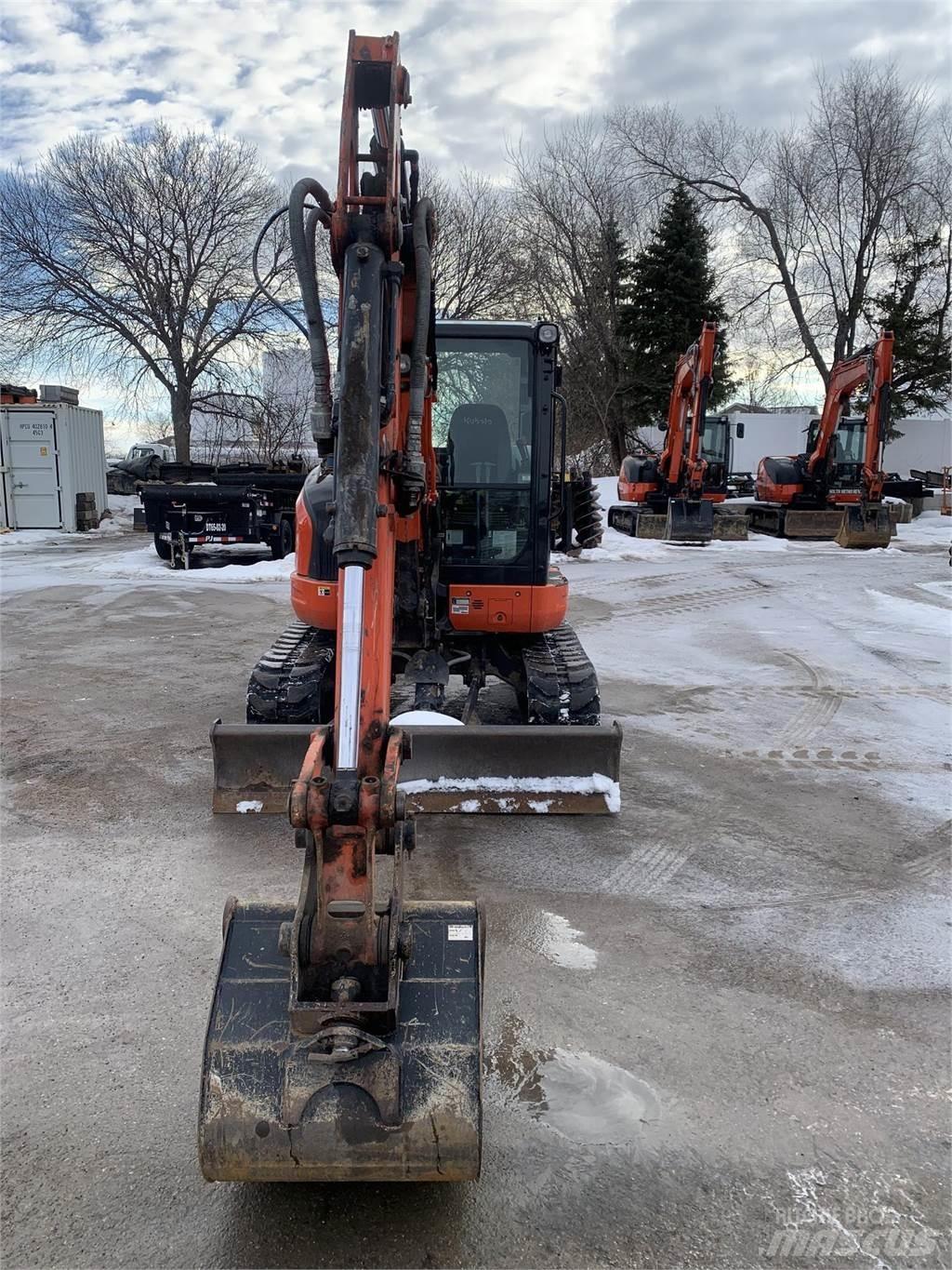 Kubota U55-4 Mini ekskavatoriai < 7 t