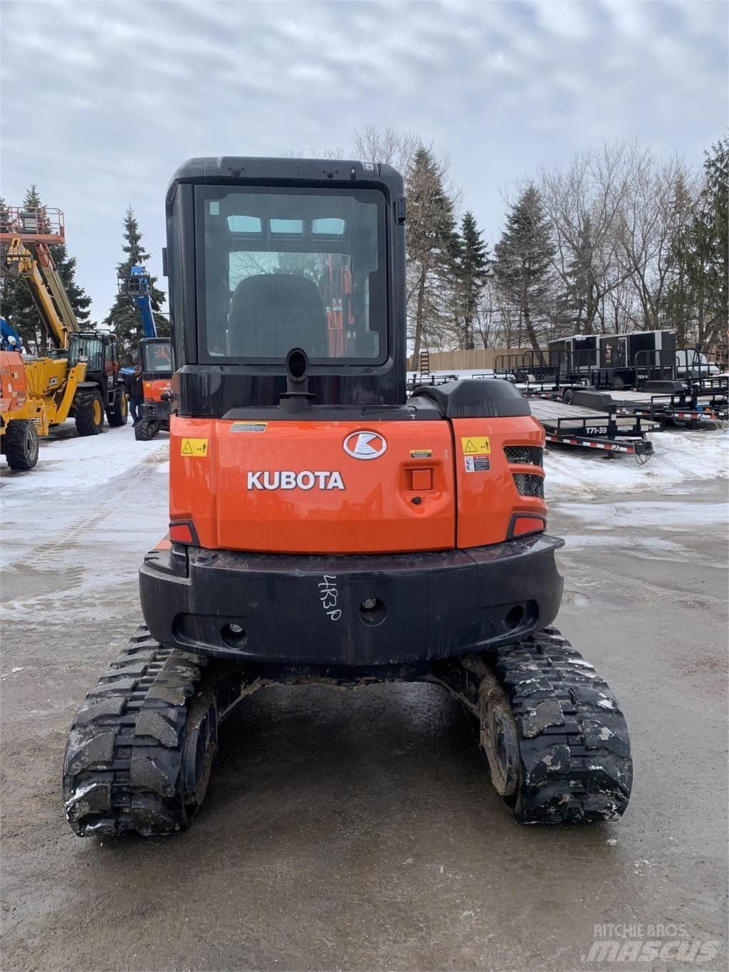 Kubota U55-4 Mini ekskavatoriai < 7 t