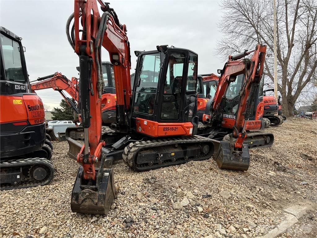 Kubota U55-4 Mini ekskavatoriai < 7 t