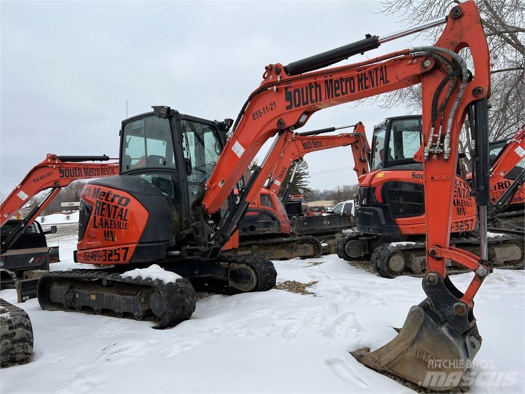 Kubota U55-5 Mini ekskavatoriai < 7 t