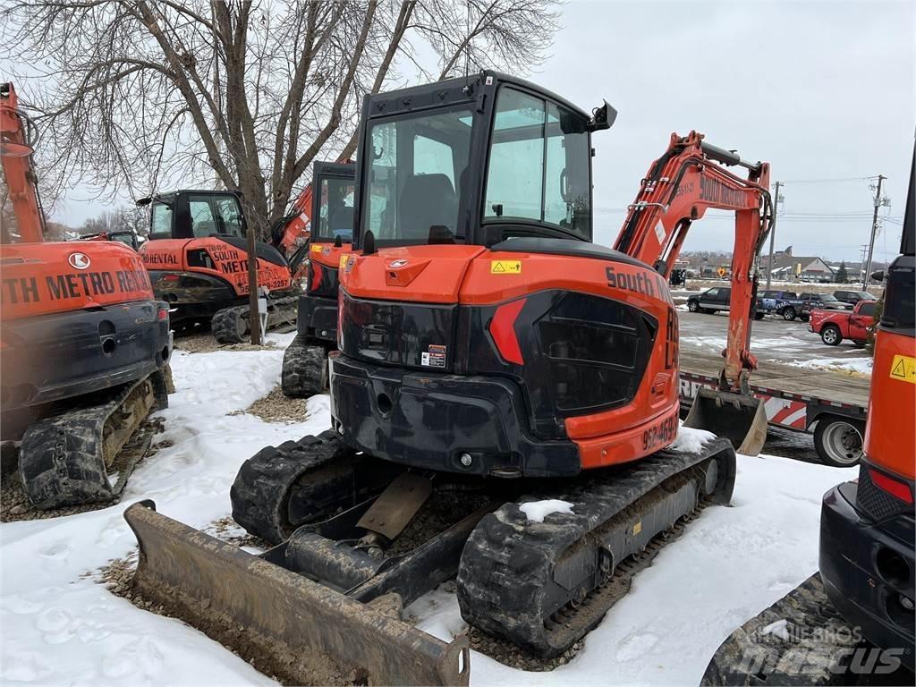 Kubota U55-5 Mini ekskavatoriai < 7 t