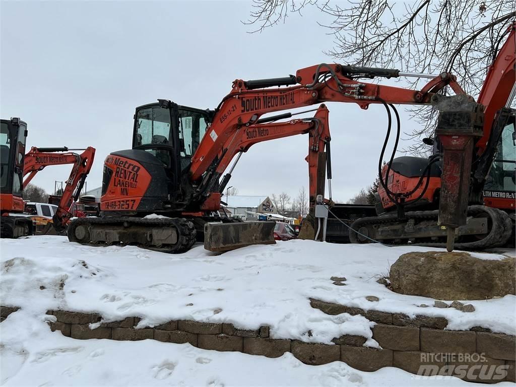 Kubota U55-5 Mini ekskavatoriai < 7 t