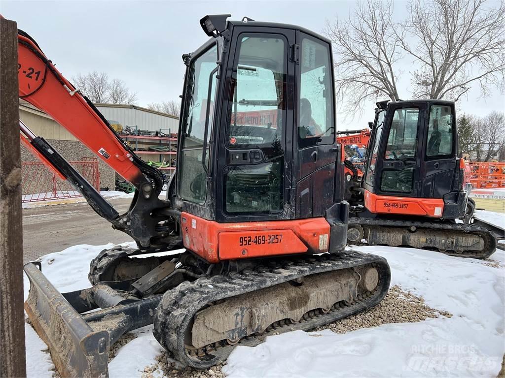 Kubota U55-5 Mini ekskavatoriai < 7 t