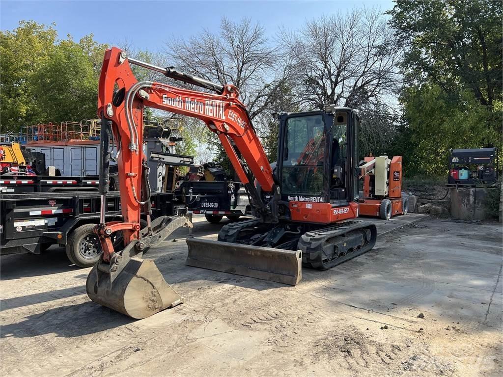 Kubota U55-5 Mini ekskavatoriai < 7 t