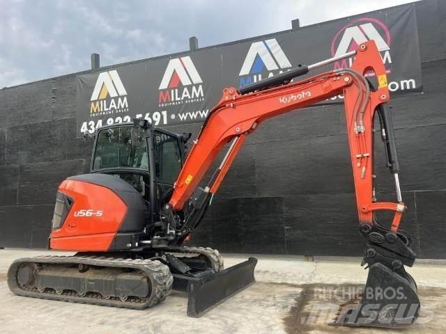 Kubota U56-5 Mini ekskavatoriai < 7 t
