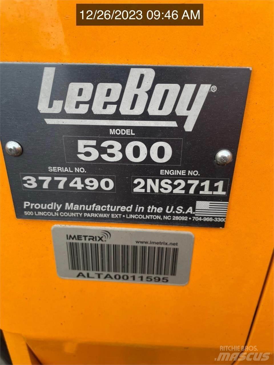 LeeBoy 5300 Asfalto klotuvai