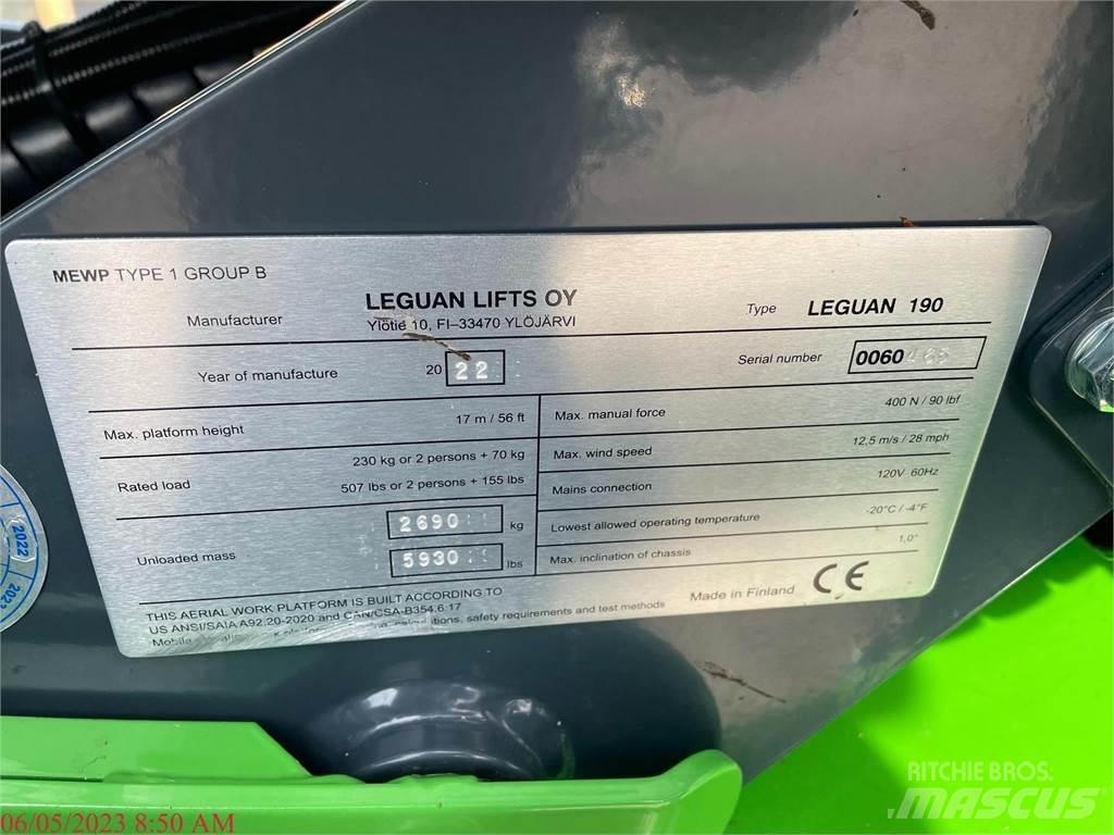 Leguan 190 Alkūniniai keltuvai
