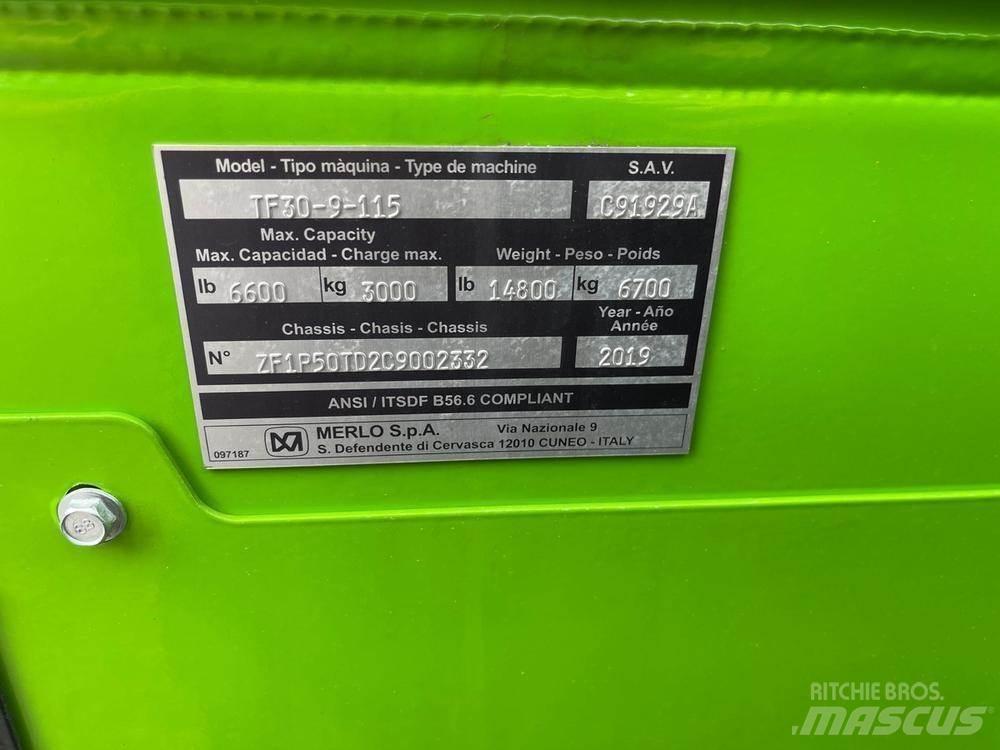 Merlo TF30.9 Teleskopiniai krautuvai