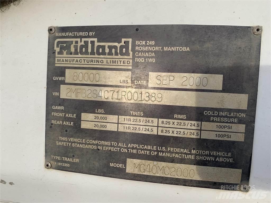 Midland  Savivartės priekabos