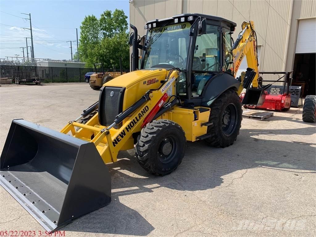 New Holland B95D Ekskavatoriniai krautuvai