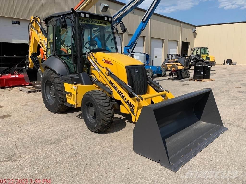 New Holland B95D Ekskavatoriniai krautuvai
