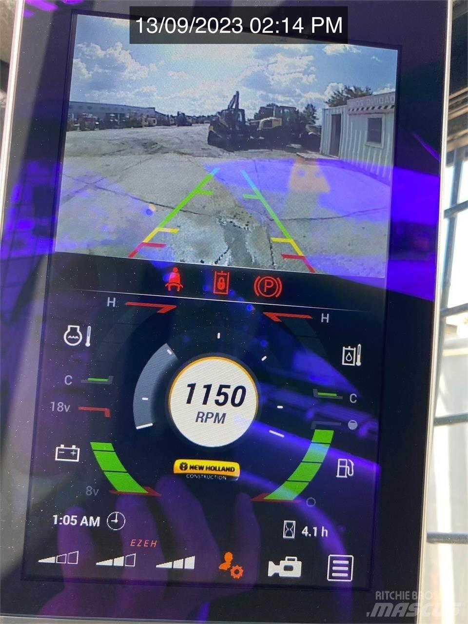 New Holland C332 Krautuvai su šoniniu pasukimu