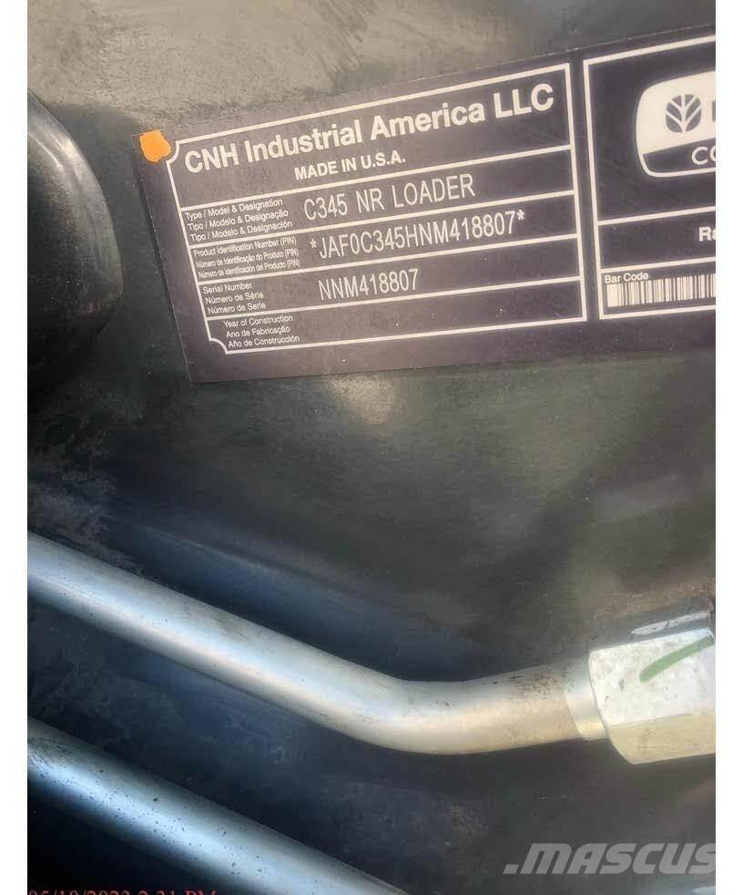 New Holland C345 Krautuvai su šoniniu pasukimu