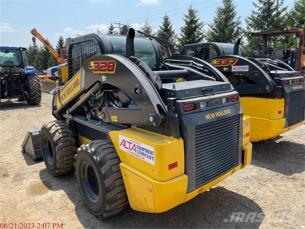 New Holland L328 Krautuvai su šoniniu pasukimu