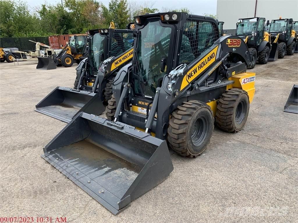 New Holland L328 Krautuvai su šoniniu pasukimu