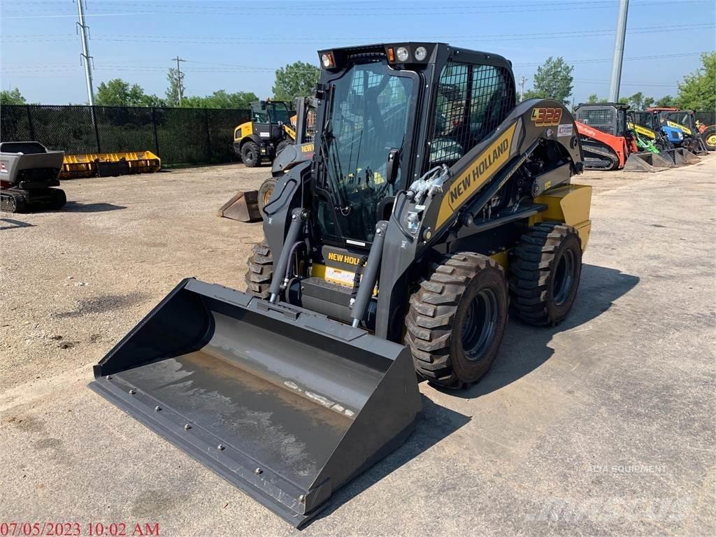 New Holland L328 Krautuvai su šoniniu pasukimu