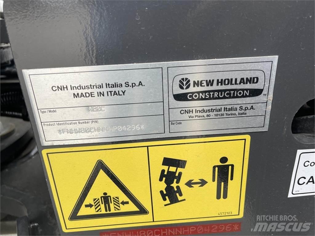 New Holland W80C Naudoti ratiniai krautuvai