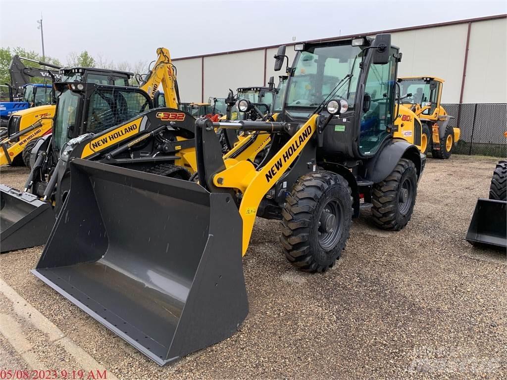 New Holland W80C Naudoti ratiniai krautuvai