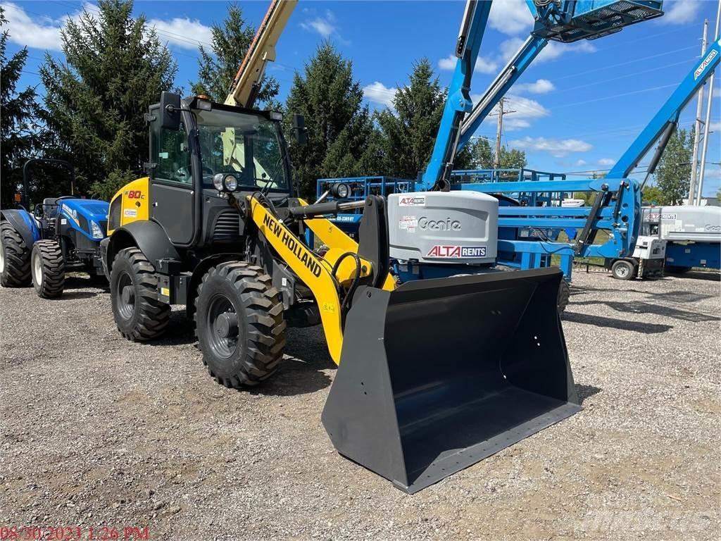 New Holland W80C Naudoti ratiniai krautuvai