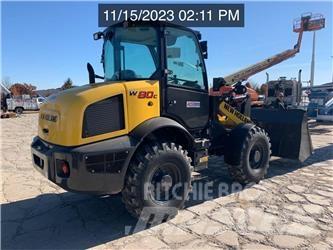 New Holland W80C Naudoti ratiniai krautuvai