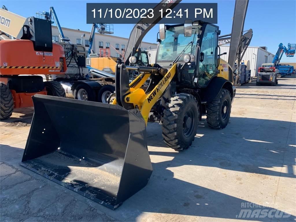 New Holland W80C Naudoti ratiniai krautuvai