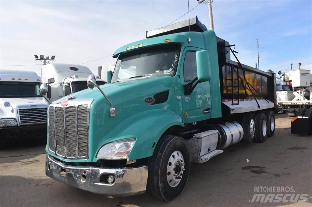 Peterbilt 579 Savivarčių priekabų vilkikai