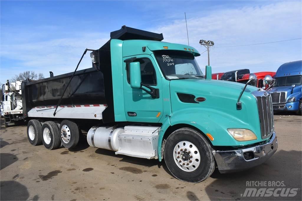Peterbilt 579 Savivarčių priekabų vilkikai