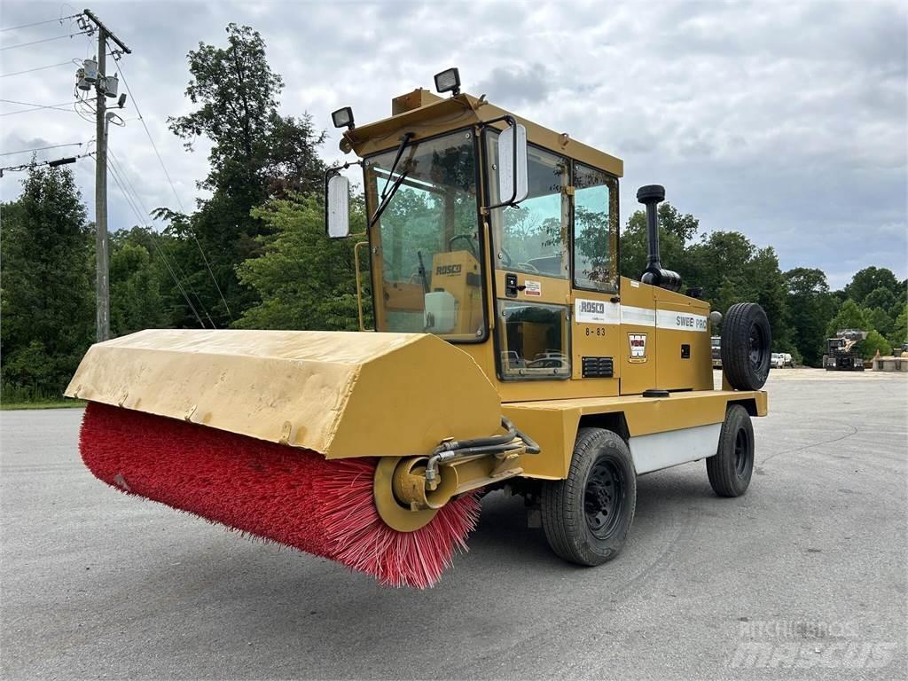 Rosco SWEEP PRO Šlavimo technika