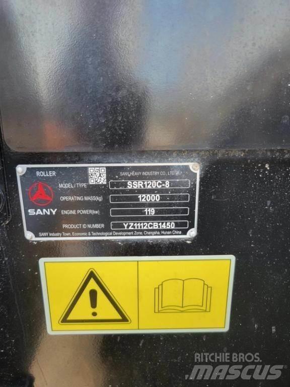 Sany SSR120C-8 Porinių būgnų volai