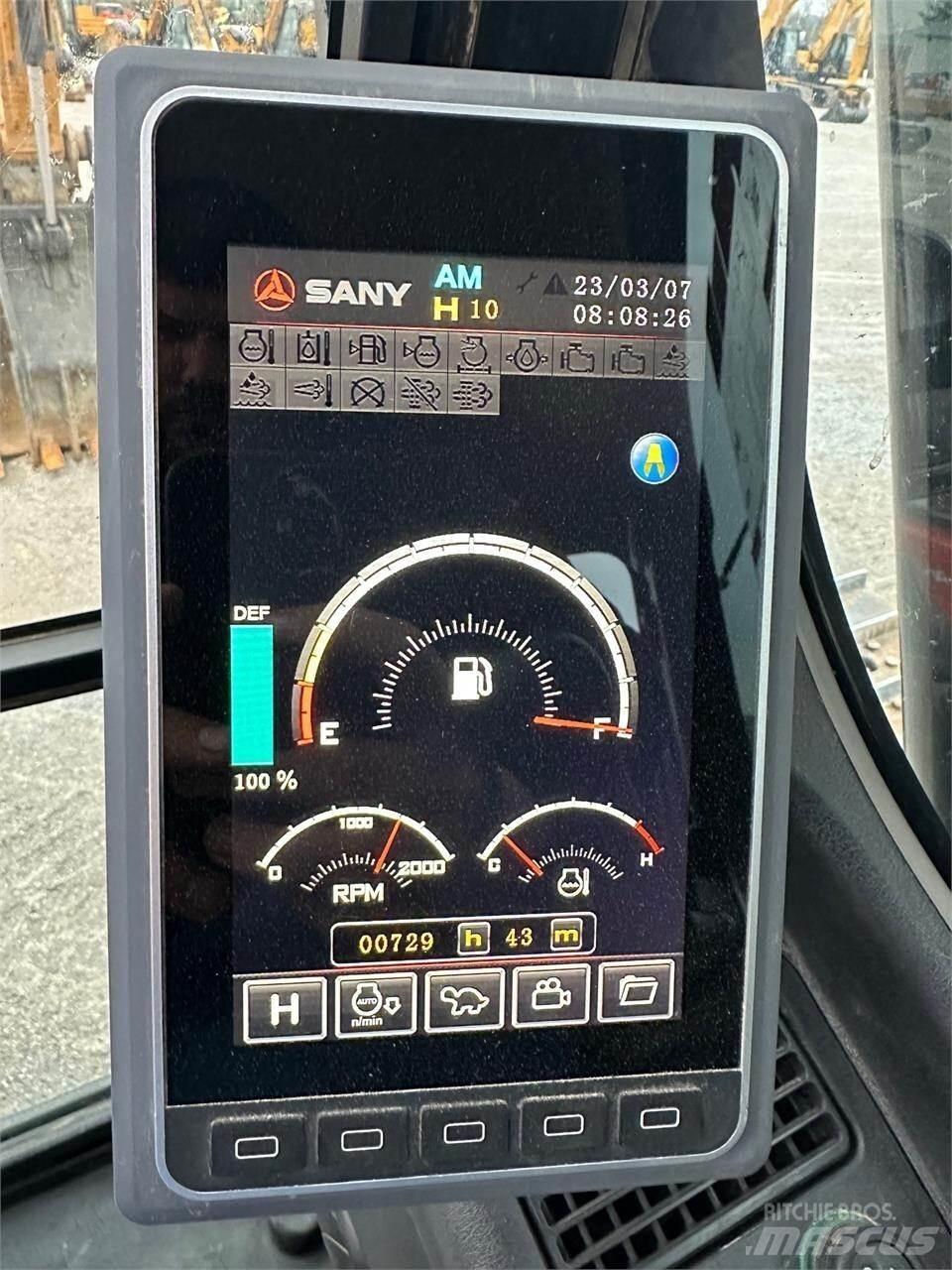 Sany SY225C Vikšriniai ekskavatoriai