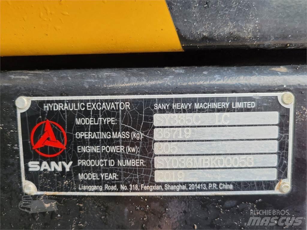 Sany SY365C Vikšriniai ekskavatoriai