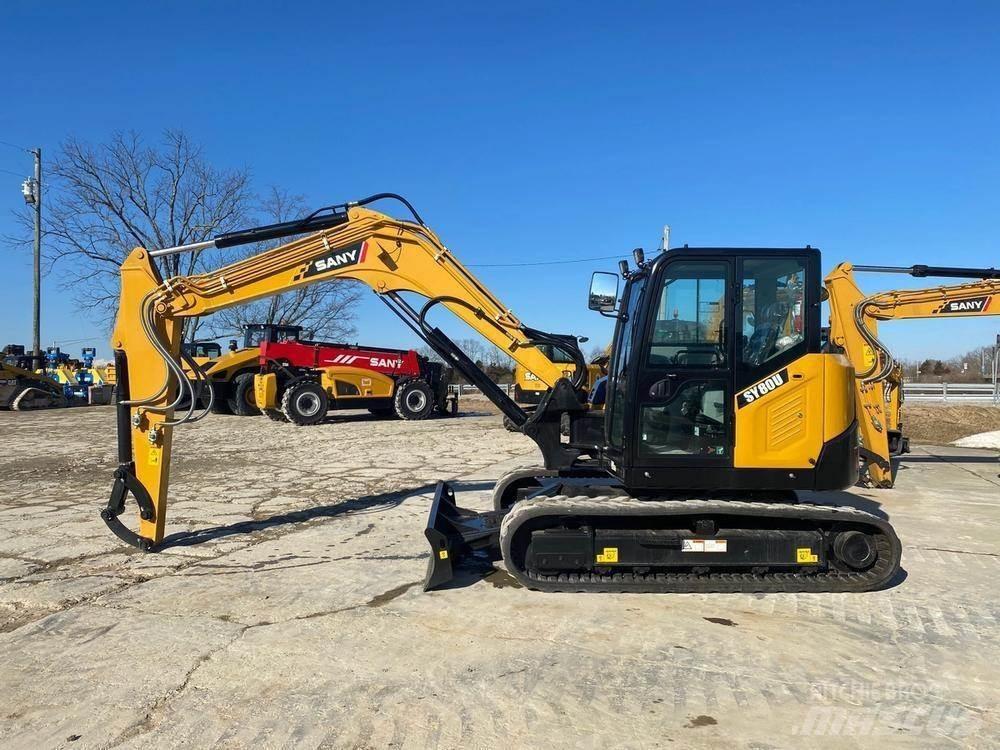 Sany SY80U Vikšriniai ekskavatoriai