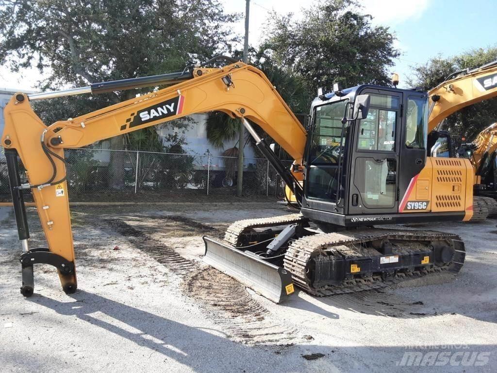 Sany SY95C Vikšriniai ekskavatoriai