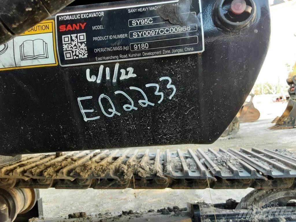 Sany SY95C Vikšriniai ekskavatoriai