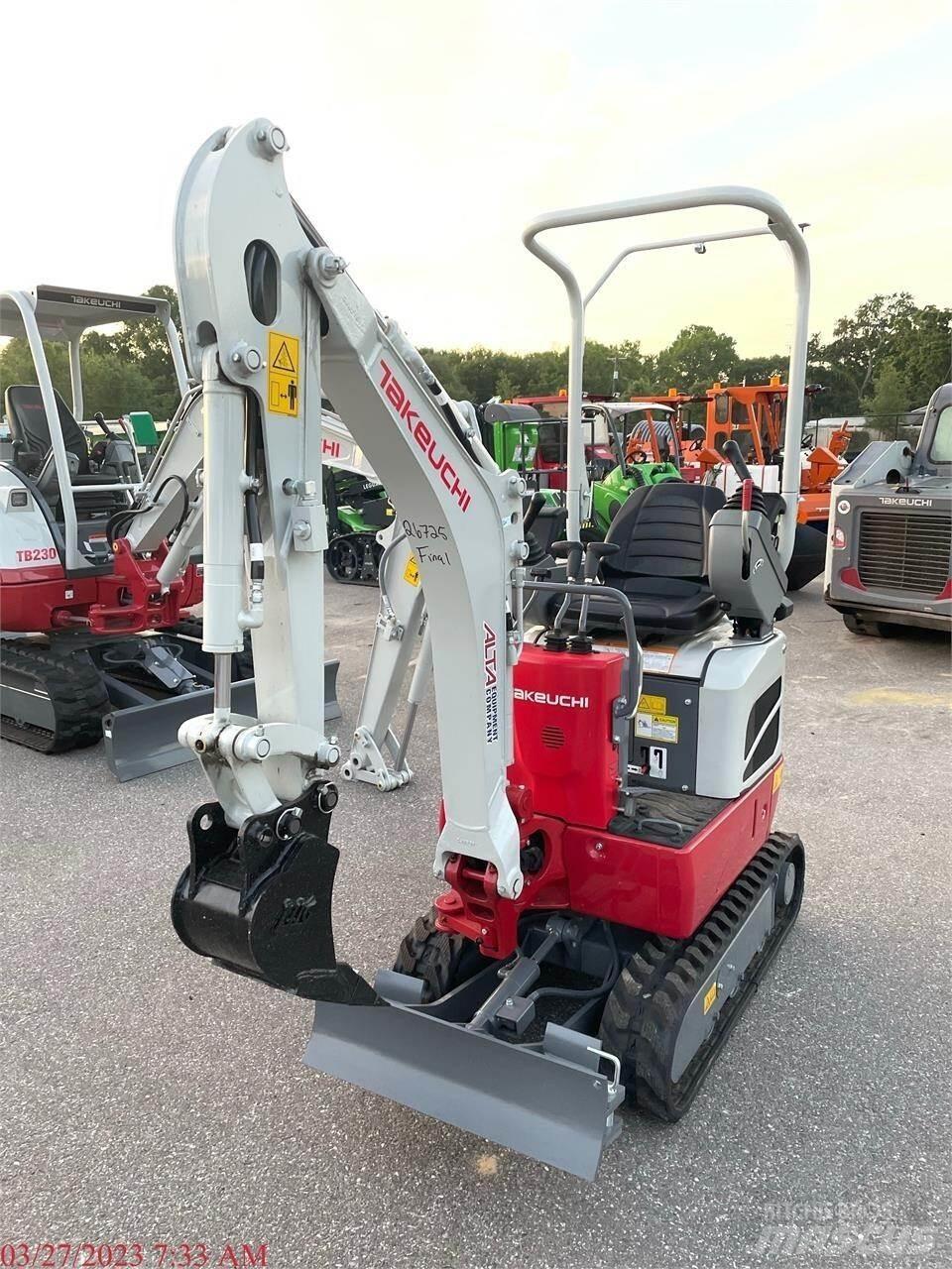 Takeuchi TB210R Mini ekskavatoriai < 7 t