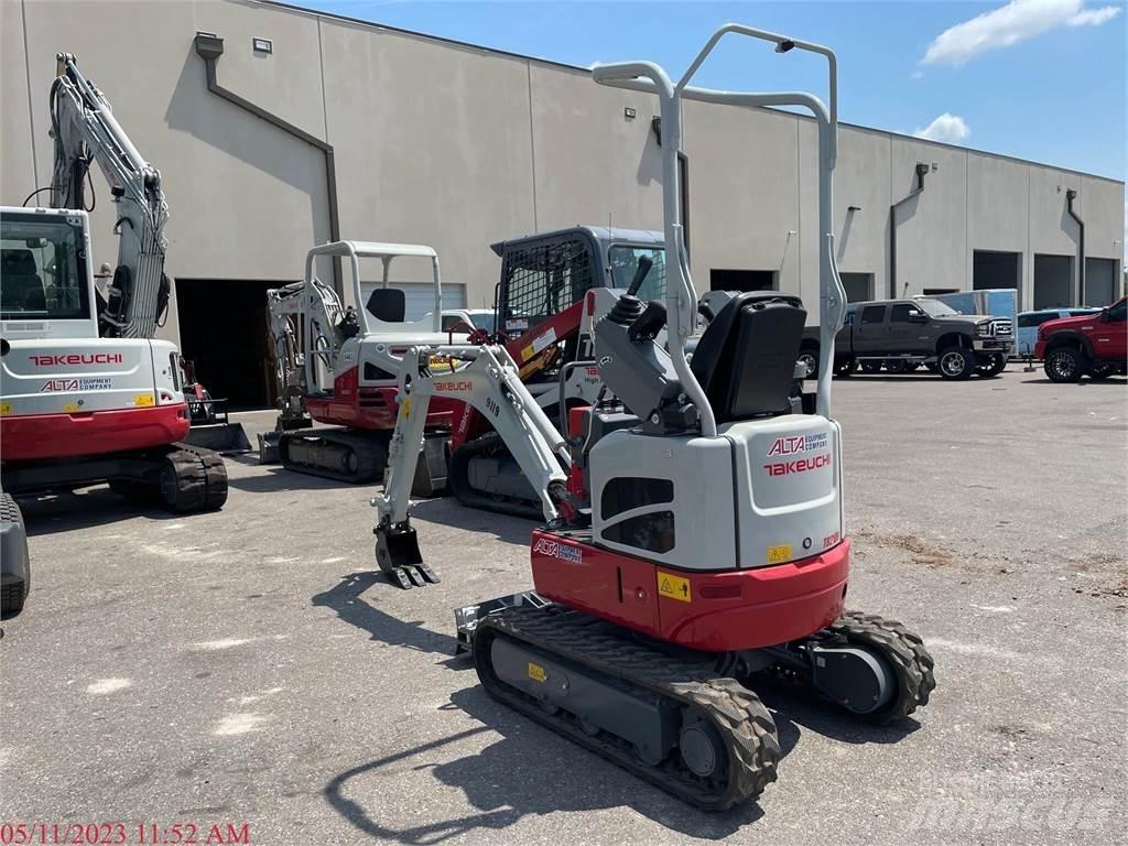 Takeuchi TB210R Mini ekskavatoriai < 7 t