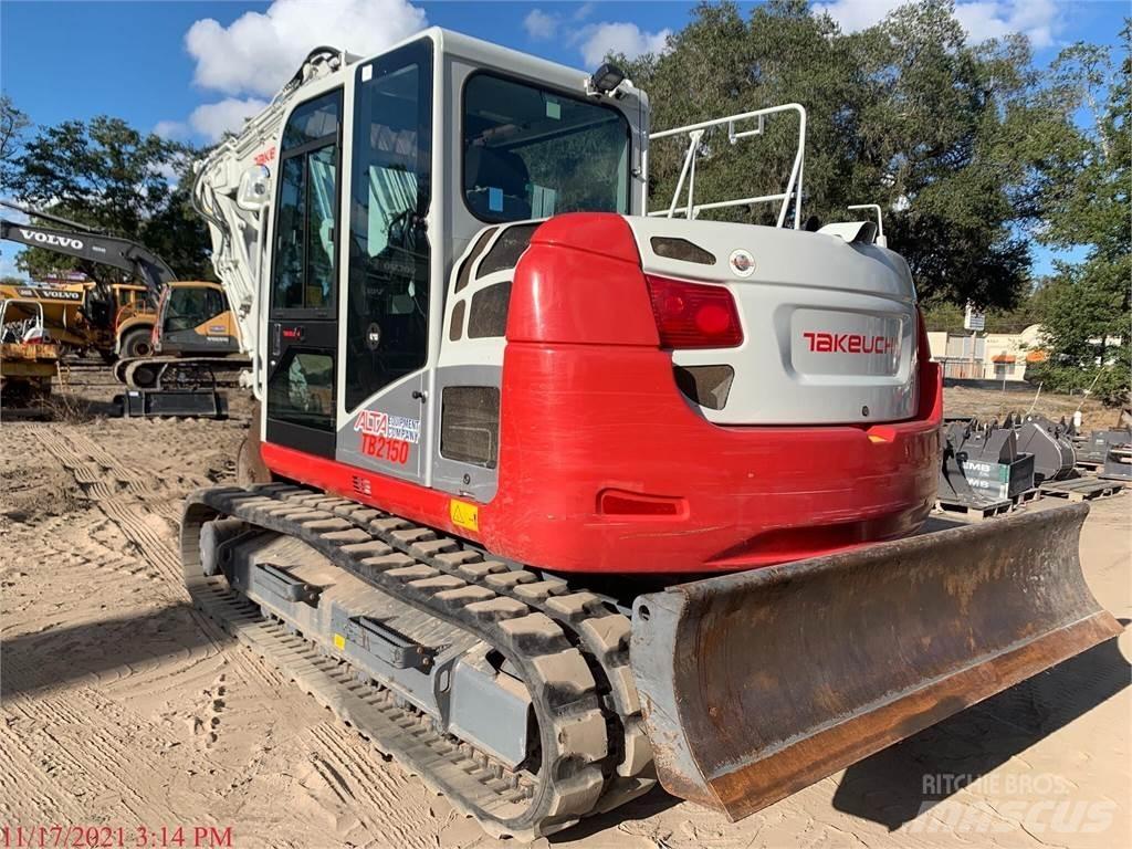 Takeuchi TB2150 Vikšriniai ekskavatoriai