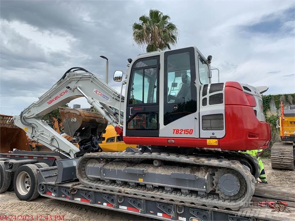 Takeuchi TB2150 Vikšriniai ekskavatoriai