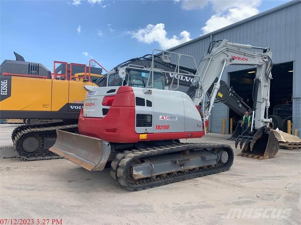 Takeuchi TB2150 Vikšriniai ekskavatoriai